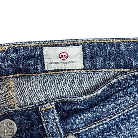 ADRIANO GOLDSCHMIED JEANS THE STILT CIGARETTE LEG ANKLE SKINNY WOMENS 26 BLUE - Picture 6 of 11